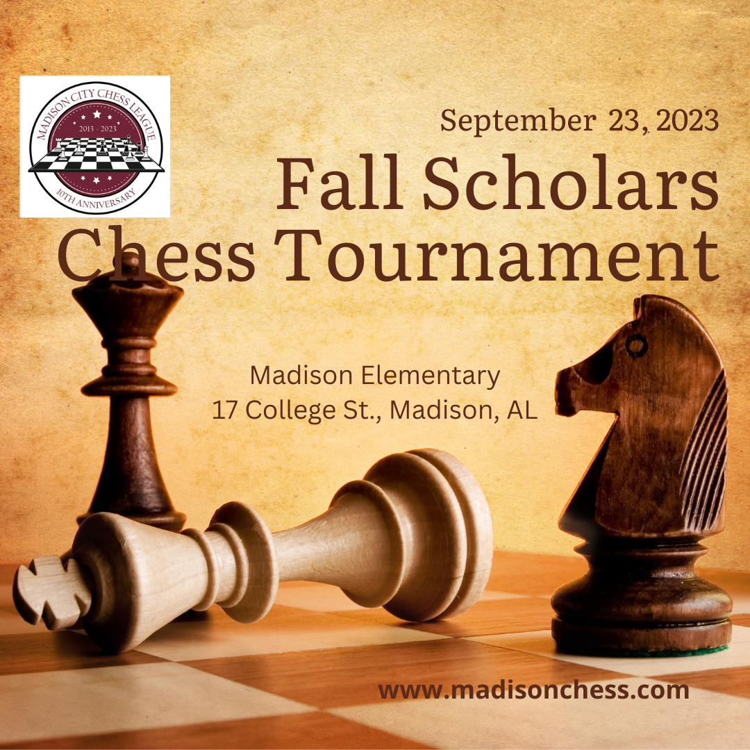 SCHOLASTIC CHESS Tournament(USCF Rated) Tickets, Sat, Dec 30, 2023